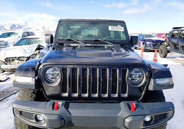 Jeep Wrangler cena 81000 przebieg: 63305, rok produkcji 2020 z Obrzycko małe 56